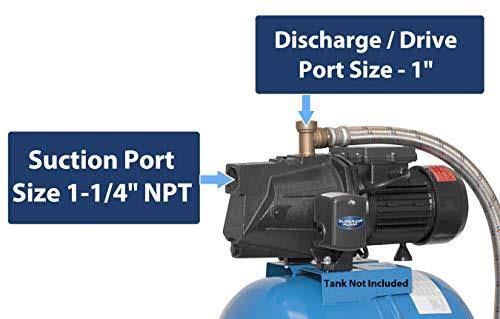 Superior 1/2 HP Cast Iron Shallow Well Jet Pump 94505 - Image 9