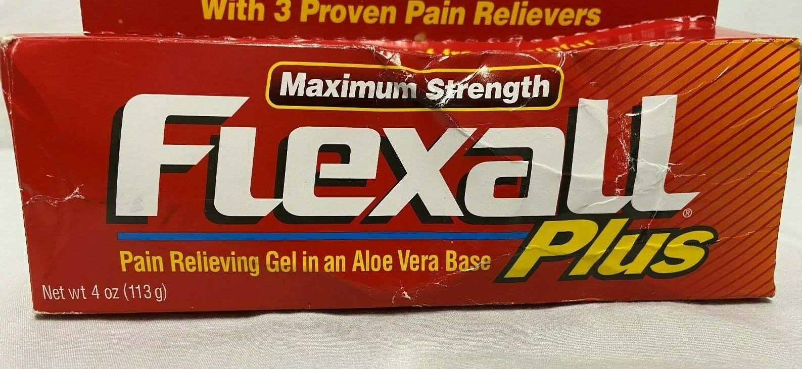 Flexall Plus Pain Relieving Gel, Maximum Strength – 4 oz - Image 6