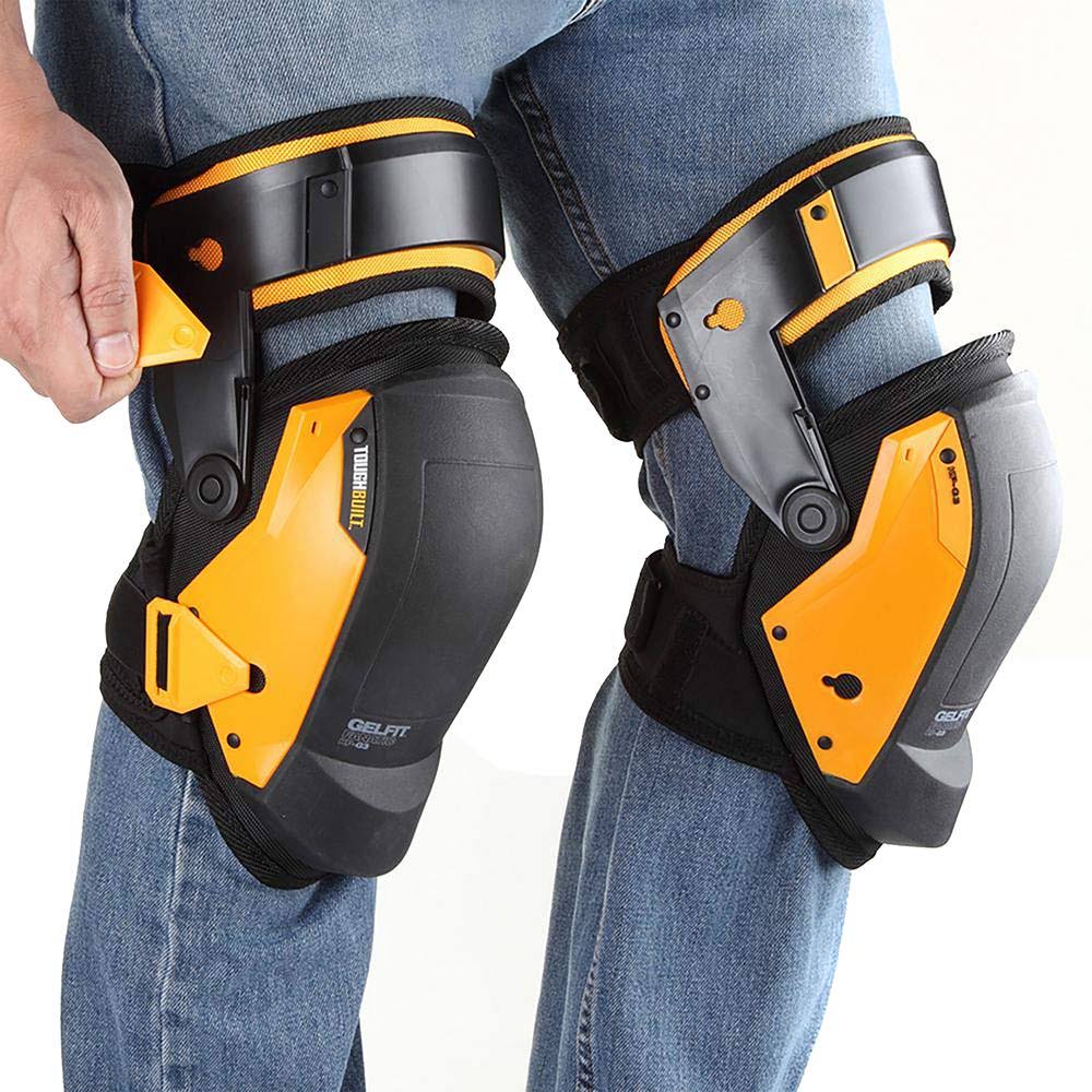 Toughbuilt GelFit Black Thigh Support Stabilization Knee Pads - Image 2