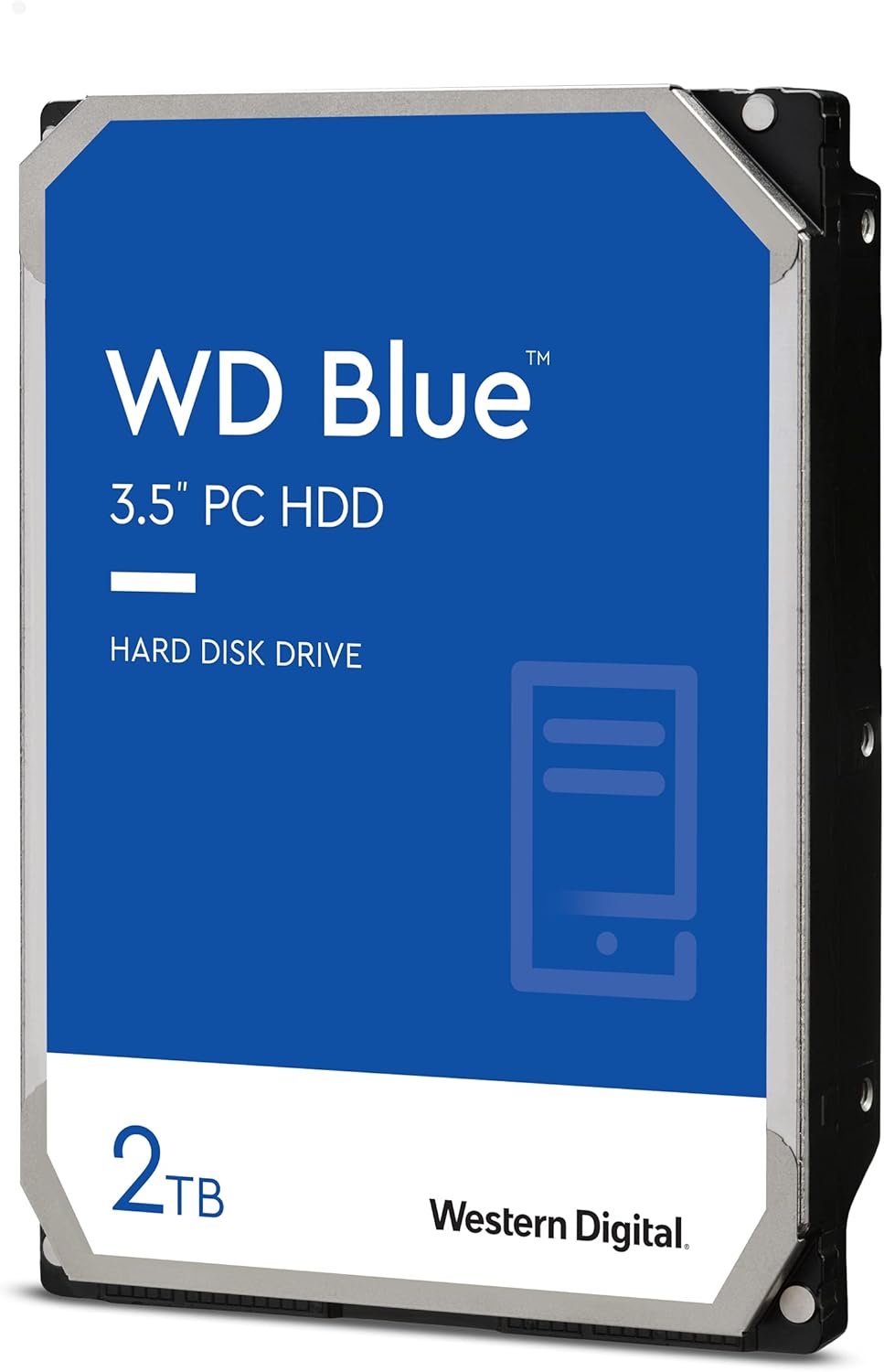 Western Digital 4TB WD Blue PC Hard Drive HDD – 5400 RPM, SATA 6 Gb/s, 256 MB Cache, 3.5 – WD40EZAZ - Image 2