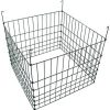 MTB Garden Wire Compost Bin 30x30x24 inches, Green, Garden Bed Fencing