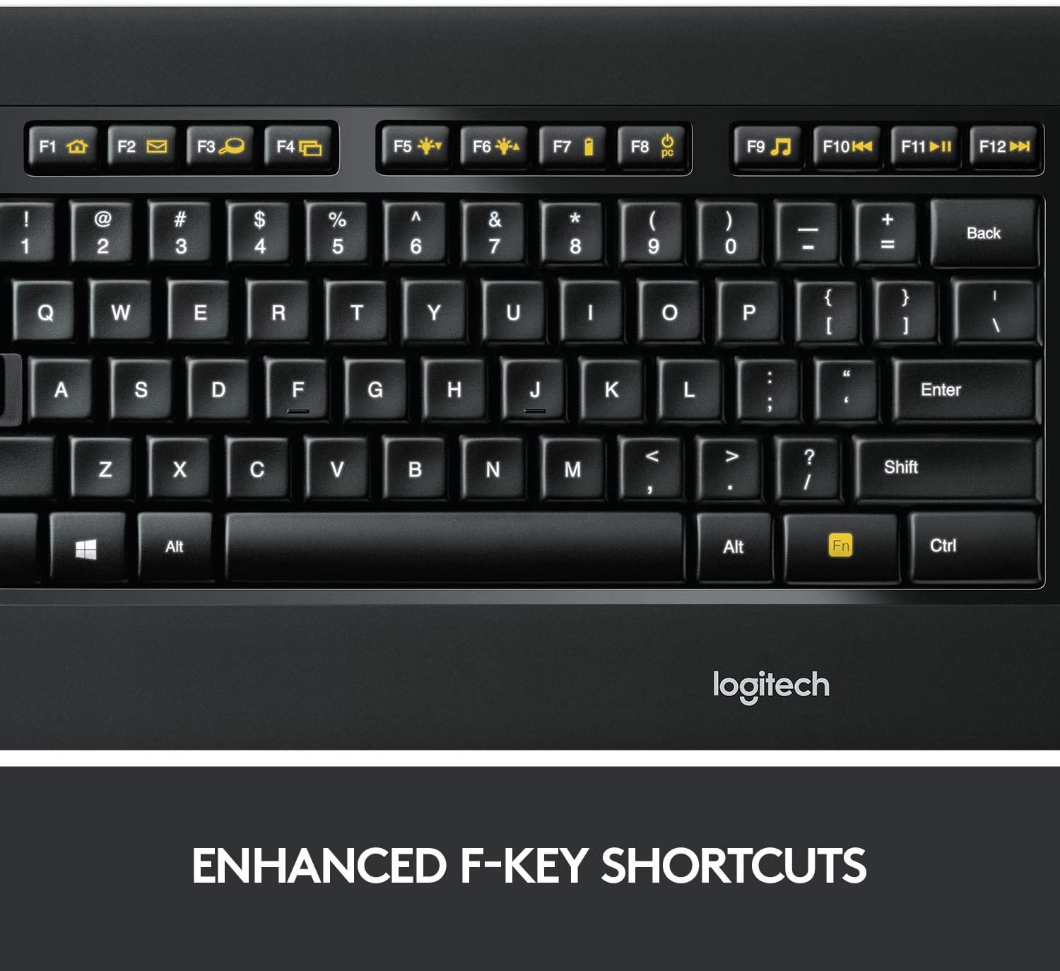 Logitech K800 Wireless Illuminated Keyboard ?? Backlit Keyboard, Fast-Charging, Dropout-Free 2.4GHz Connection - Image 5