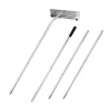 Extreme Max 5600.3207 Shingle-Saver 21×22 Roof Snow Rake with 24×22 Blade