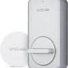 Wyze Lock WiFi & Bluetooth Enabled Smart Door Lock, Wireless & Keyless Entry, works with Amazon Alexa & Google Assistant, Fits on Most Deadbolts, Includes Wyze Gateway – A Certified for Humans Device