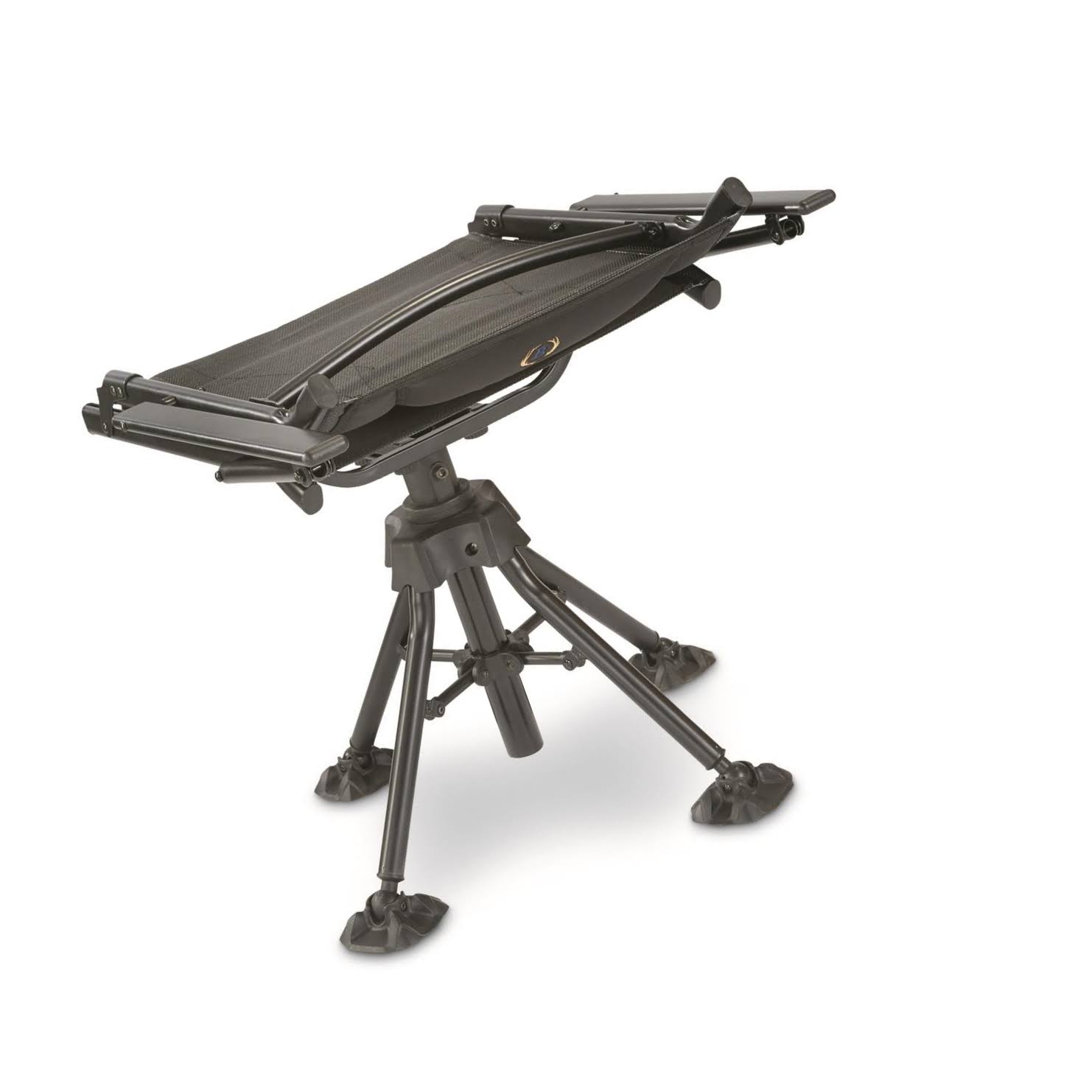 Bolderton 360 Comfort Swivel Hunting Blind Chair with Armrests - Image 9