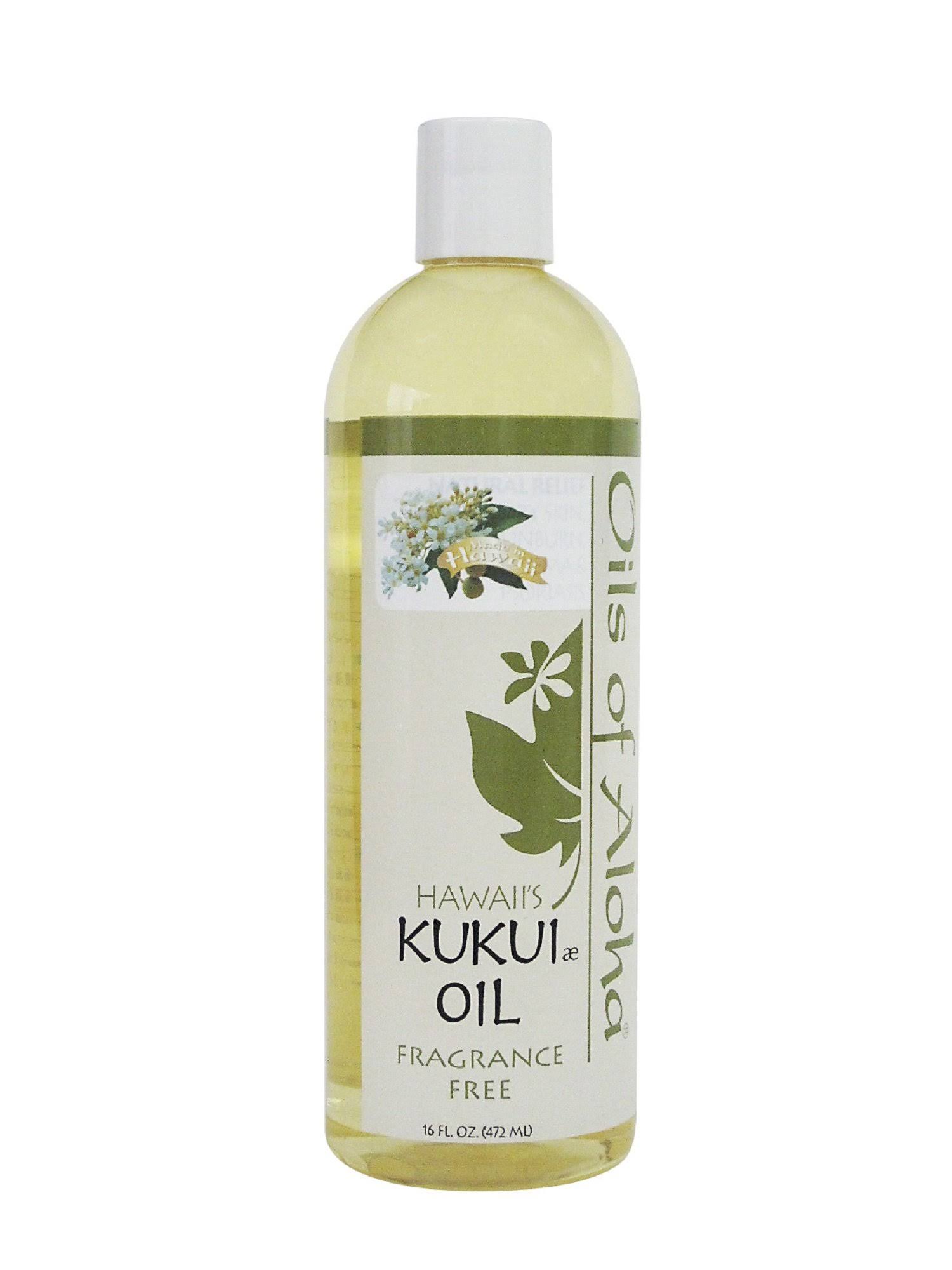 Oils of Aloha Hawaiian Kukui Nut Oil – 16 Ounces